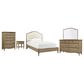 Riva Ridge Provence 5-Piece Full Platform Bedroom Set in Patine, , large