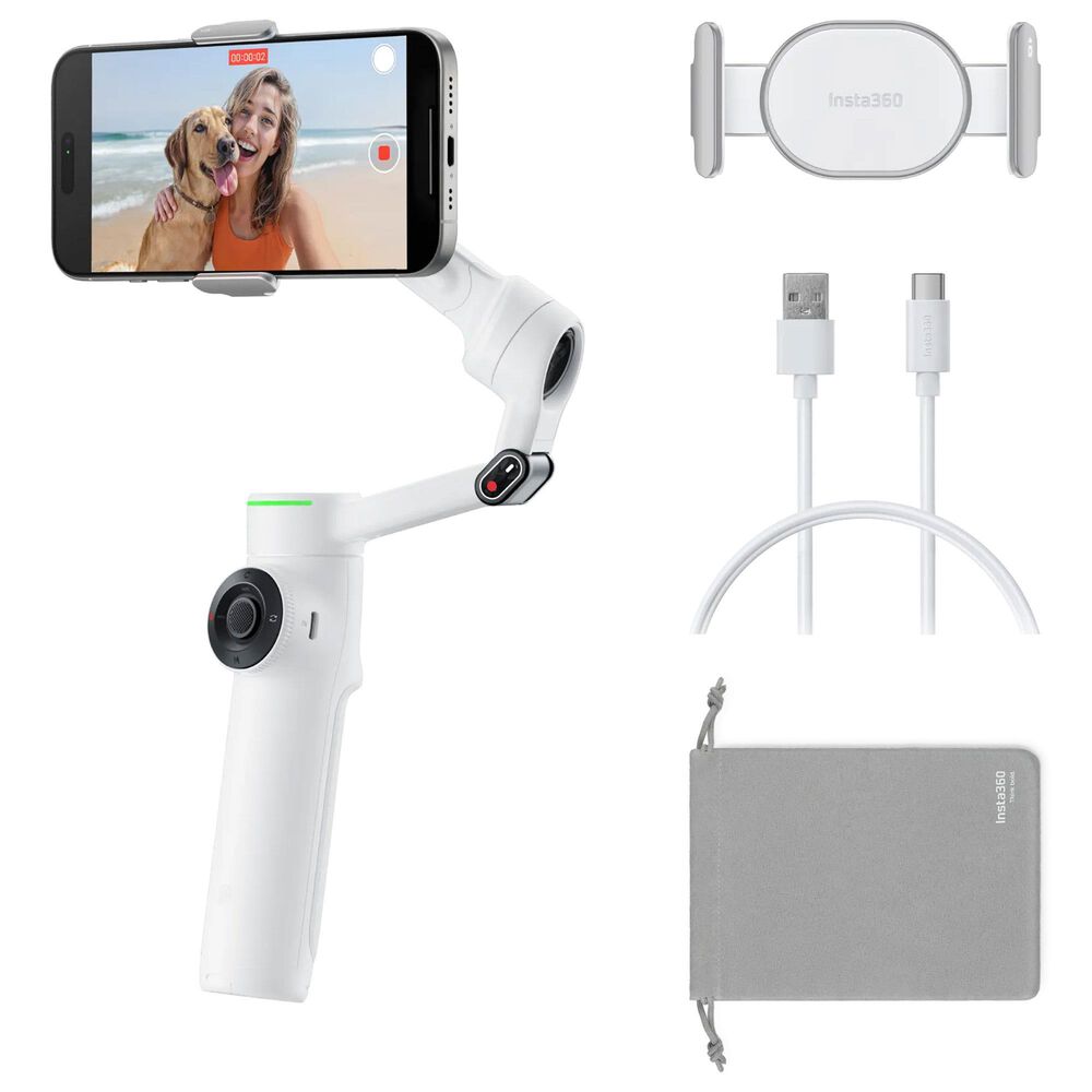 Insta360 Flow 2 Pro Gimbal in Summit White, , large