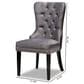Baxton Studio Remy Side Chair with Grey Cushion in Espresso (Set of 2), , large