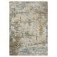 Oriental Weavers Bauer Stressed Abstract 2"3" x 7"6" Beige Runner, , large