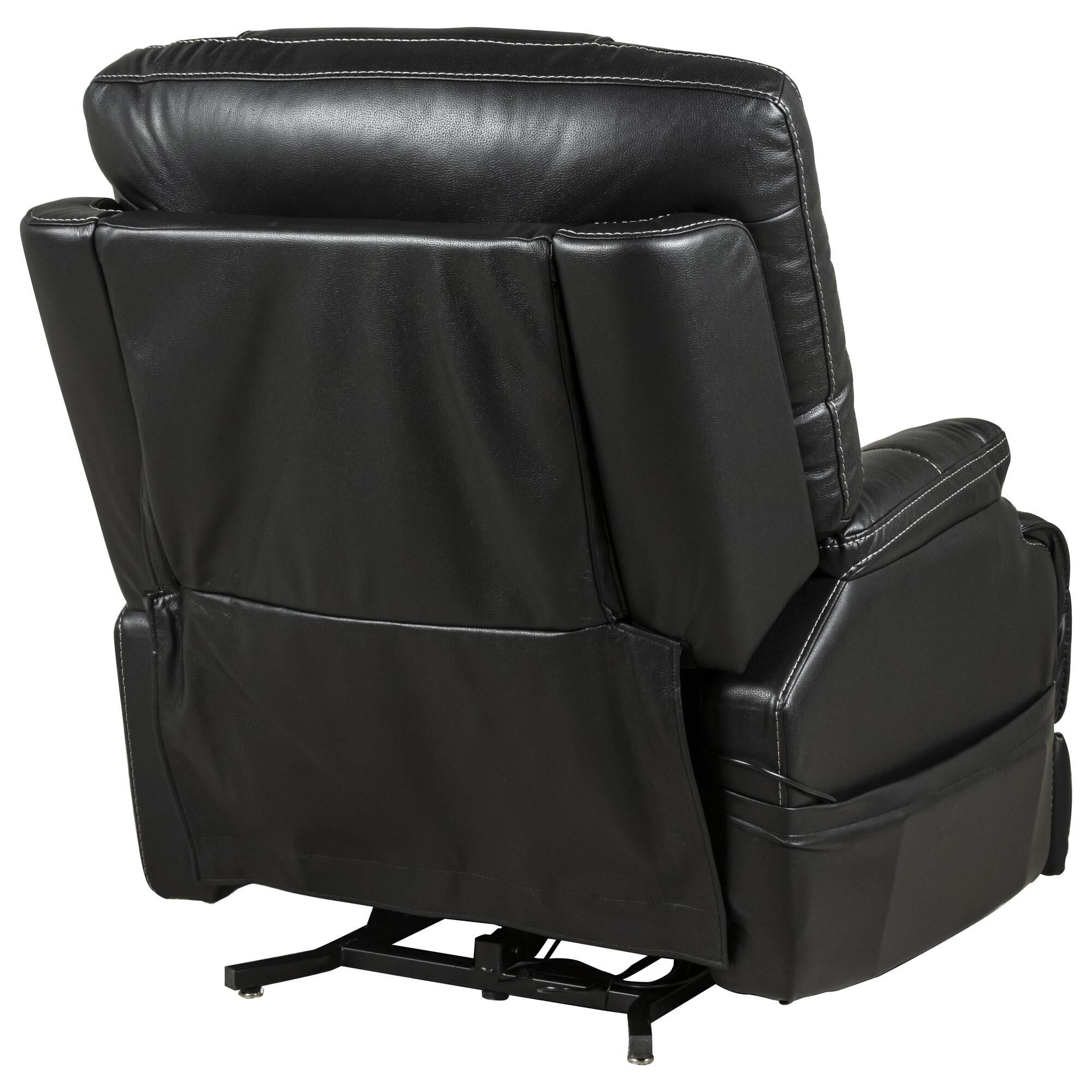 MotoMotion Power Lift Recliner in Nick Black