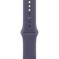 Apple Watch Series 11 (GPS) 46mm Aluminum Case with Purple Fog Sport Band - S/M in Silver and 2-Year AppleCare+, , large
