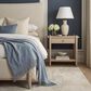 Stickley Furniture Lucerne Open Nightstand in Sunwashed Linen, , large
