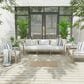 Nourison Courtyard Natural 2" x 3" Indoor/Outdoor Area Rug, , large