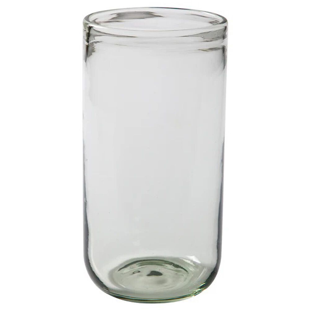 Gibson Home Sayulita Spring 8-Piece Hand Made 21 oz. Jadeite Colored Glass Tumbler Set with Coasters, , large
