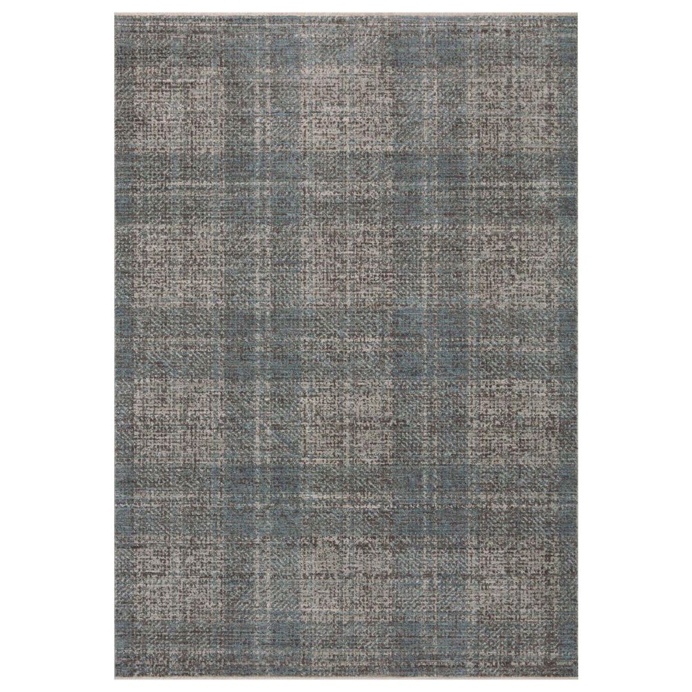 Angela Rose Ember 11"6" x 15" Denim and Charcoal Area Rug, , large