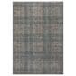 Angela Rose Ember 11"6" x 15" Denim and Charcoal Area Rug, , large