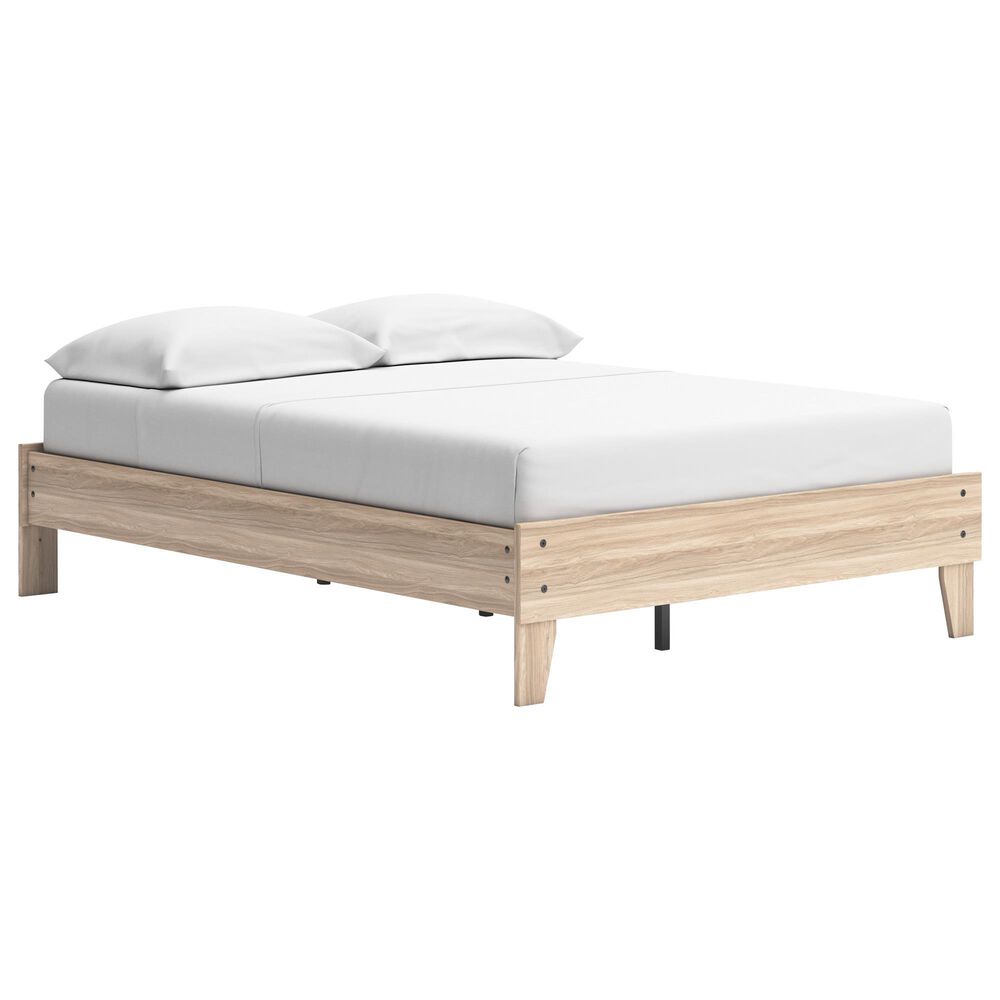 Ashley Battelle Full Platform Bed in Tan, , large