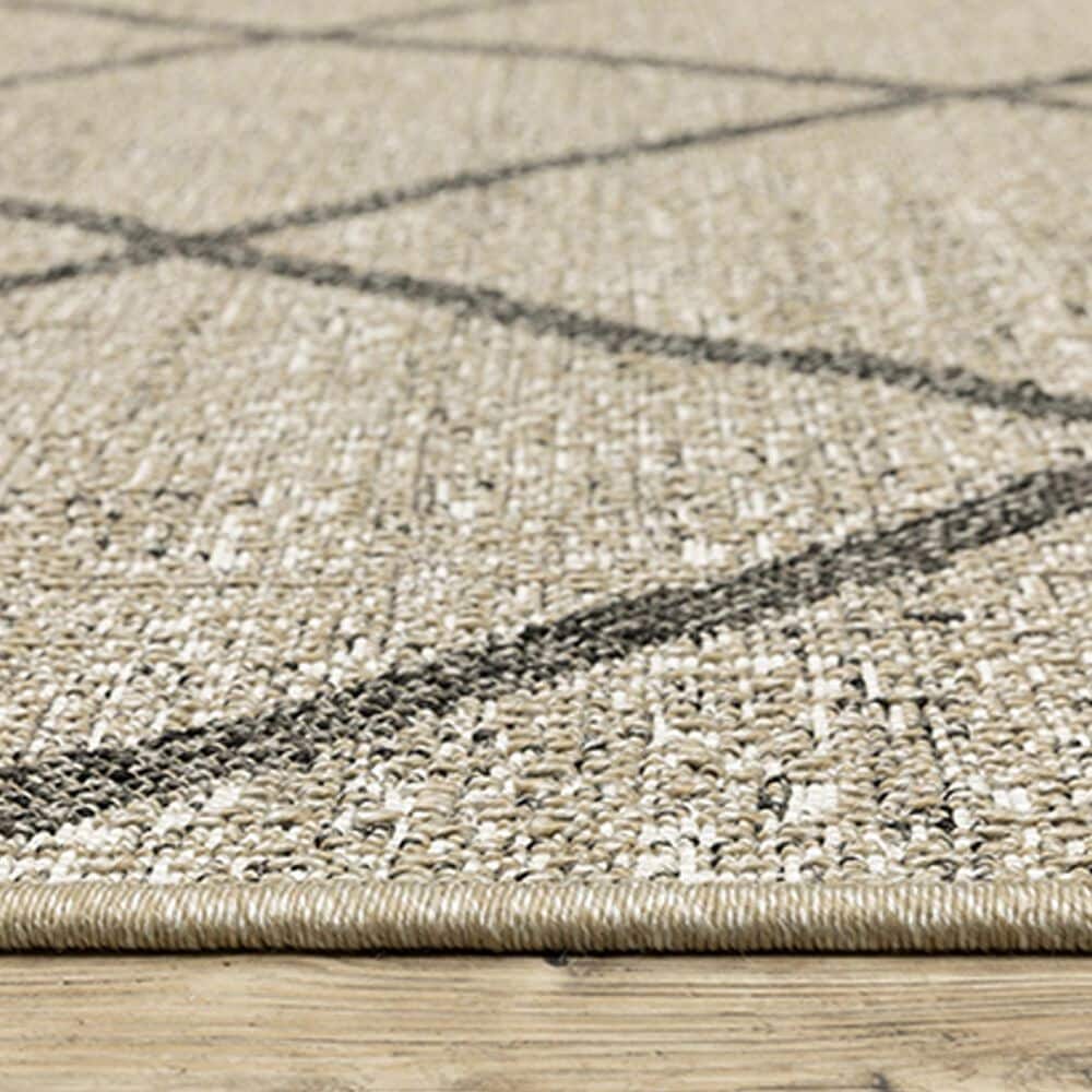 Oriental Weavers Gillian 4926A 9&#39;10&quot; x 12&#39;10&quot; Beige Area Rug, , large