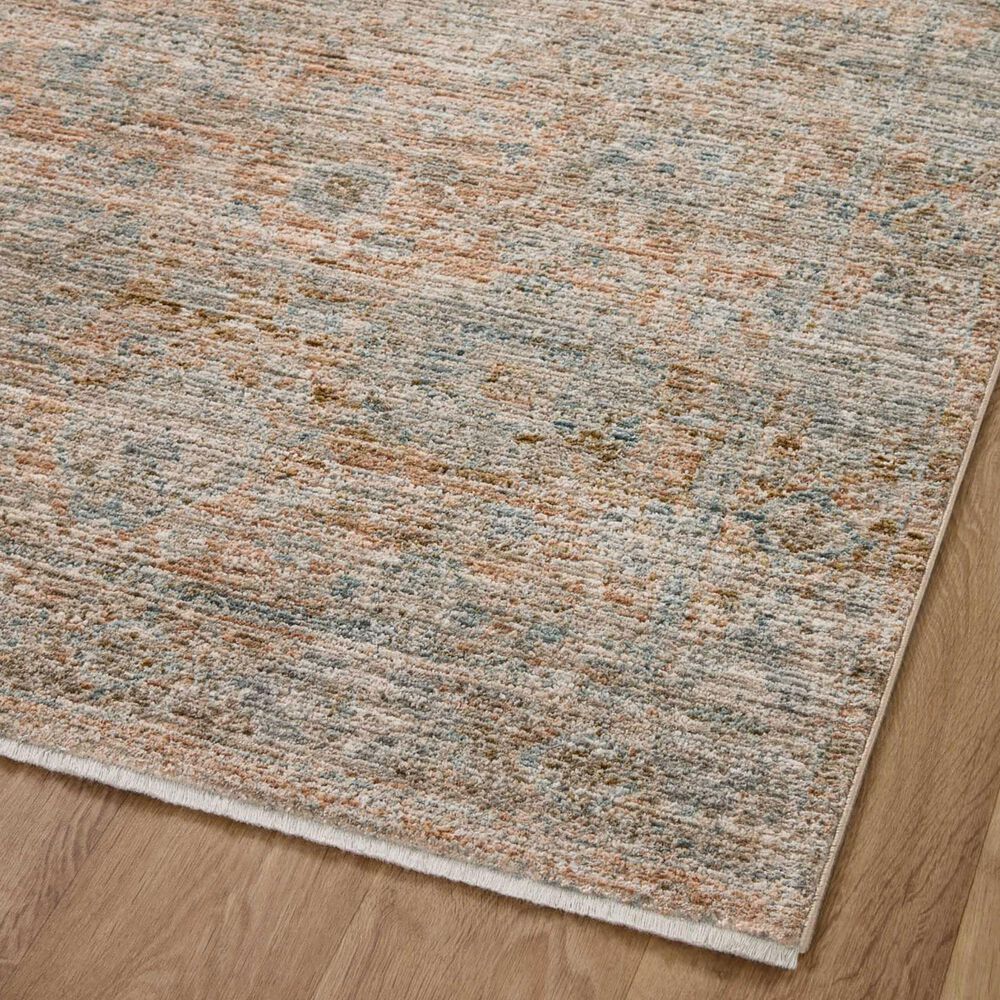 Loloi Katherine 2&#39;7&quot; x 8&#39; Terracotta and Smoke Runner, , large