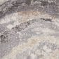 Jaipur Ferris Gatlin White Pepper and Cloud Dancer 5" x 7"6" Area Rug, , large