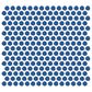 Dal-Tile Color Wheel Sea Breeze 13"" X 11"" Ceramic Mosaic Sheet, , large