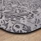 Mohawk Dri-Pro Deluxe Damask Nouveau 1"8" x 3"6" Grey Area Rug, , large