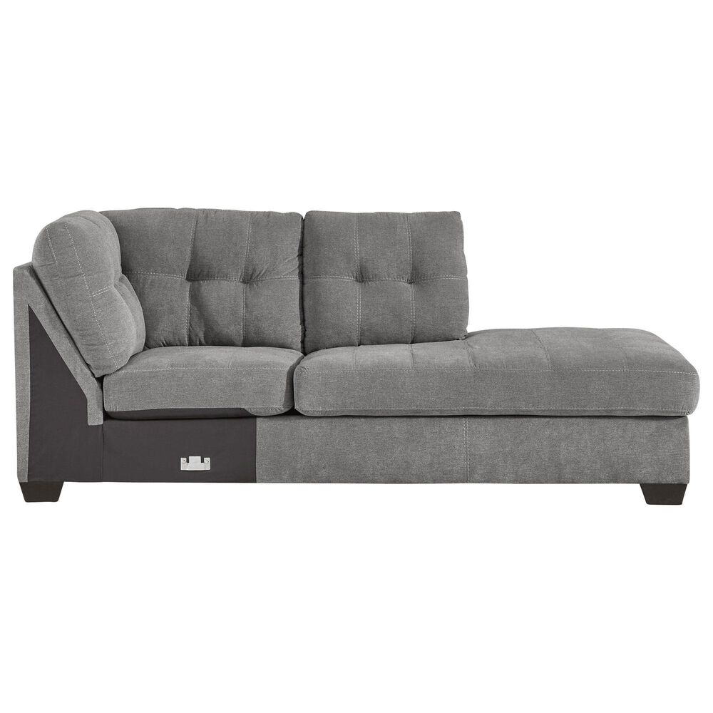 Ashley Marleton 2-Piece Right Facing Sleeper Sectional with Chaise in Gray, , large