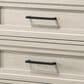 Crown Mark Lorraine 6-Drawer Dresser in Antique White, , large