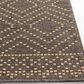 Trisha Yearwood Rug Collection Gather Sidra Border 7"10" x 9"10" Pebble and Natural Area Performance Rug, , large