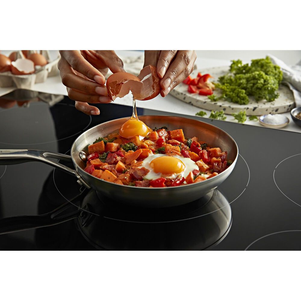 KitchenAid 30&quot; Built-In Electric Induction Cooktop in Stainless Steel, , large