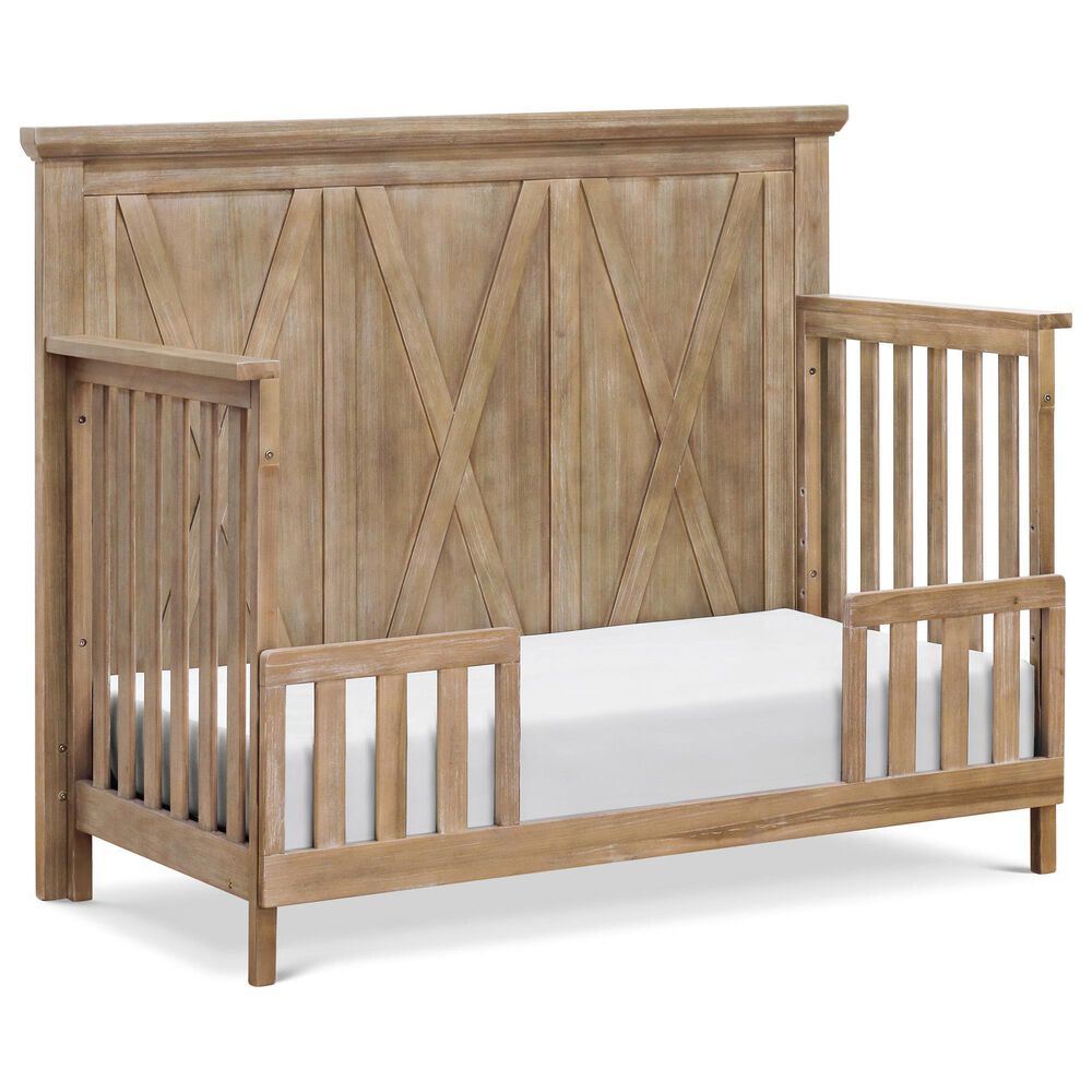 DaVinci Emory Farmhouse 4-in-1 Convertible Crib in Driftwood, , large
