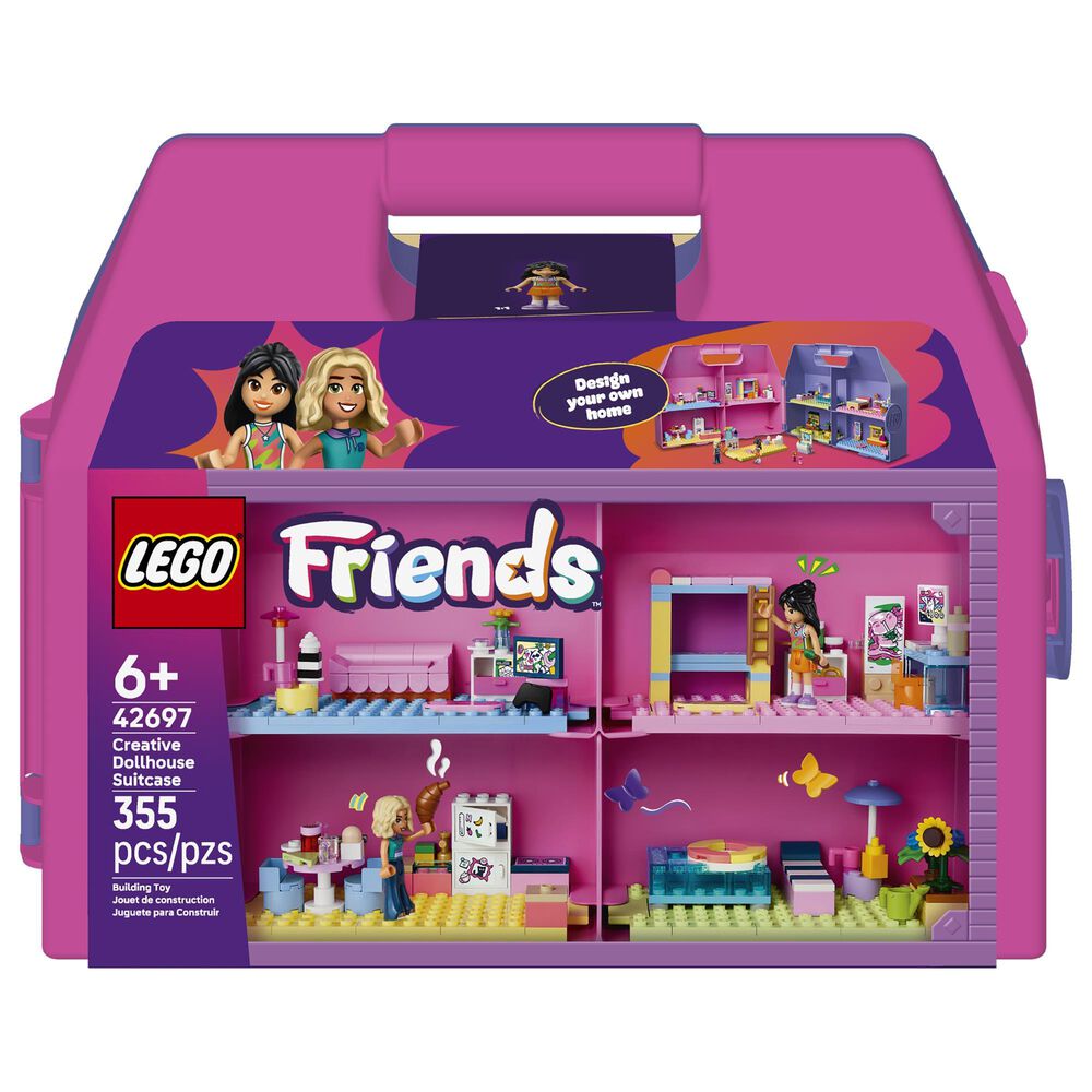 LEGO Friends Creative Dollhouse Suitcase Building Set, , large