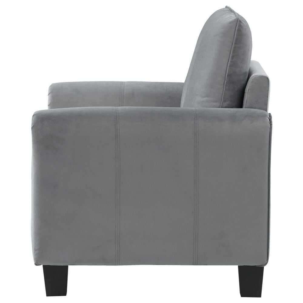 Coaster Davis Accent Arm Chair in Grey, , large