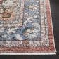Safavieh Jasmine 2"2" x 9" Rust and Blue Runner, , large