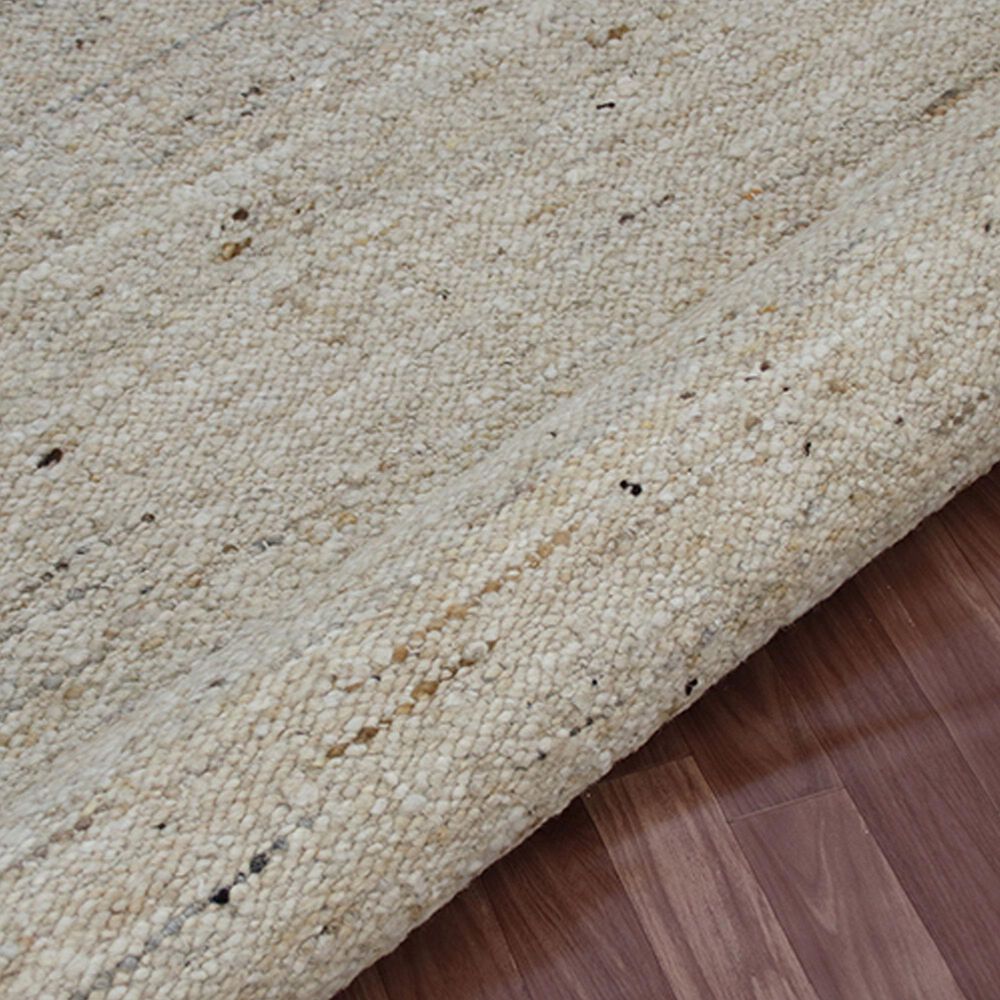 L&amp;R Resources Kingston Solid 9&#39; x 12&#39; Natural and Multicolor Area Rug, , large