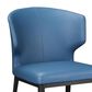 Moe"s Home Collection Delaney Side Chair in Blue, , large