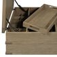 American Drew Crawford Trunk Storage Coffee Table in Honey, , large