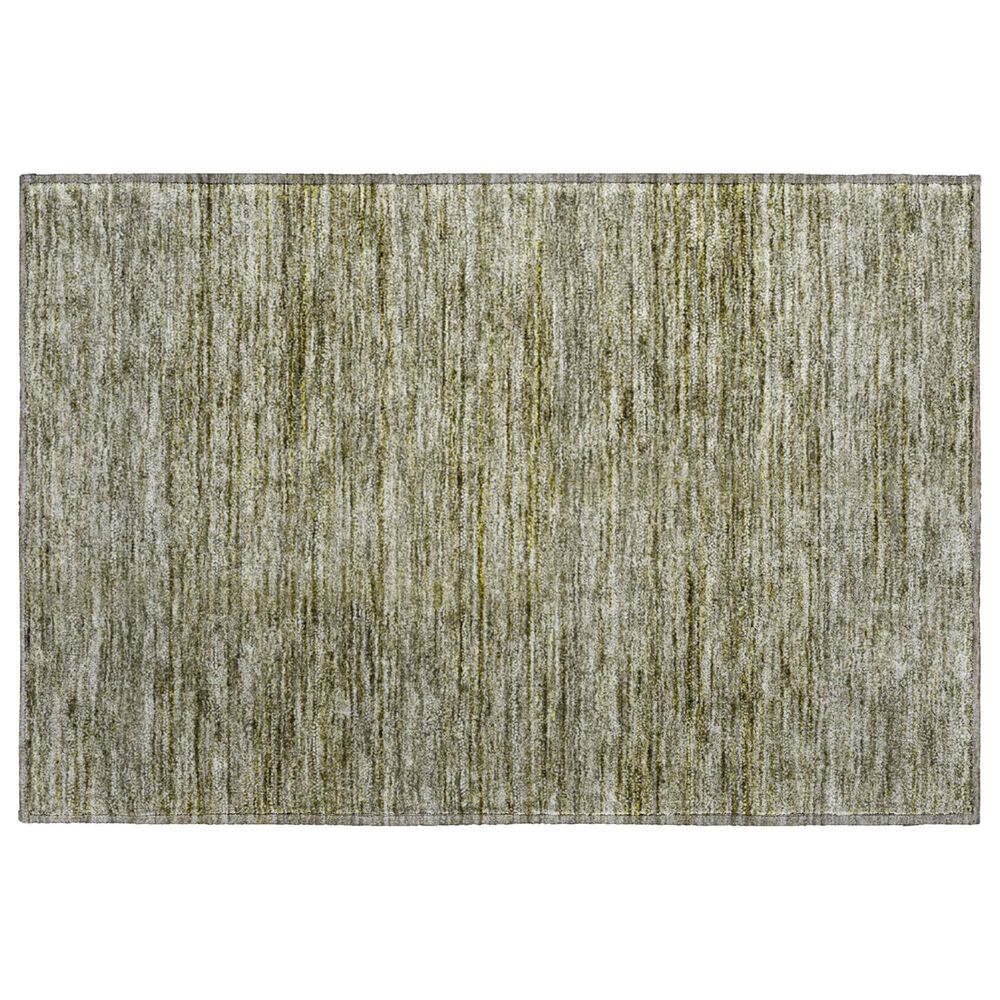 Dalyn Rug Company Soft Essentials Solid Sage 2"6" x 3"10" Indoor/Outdoor Area Rug, , large