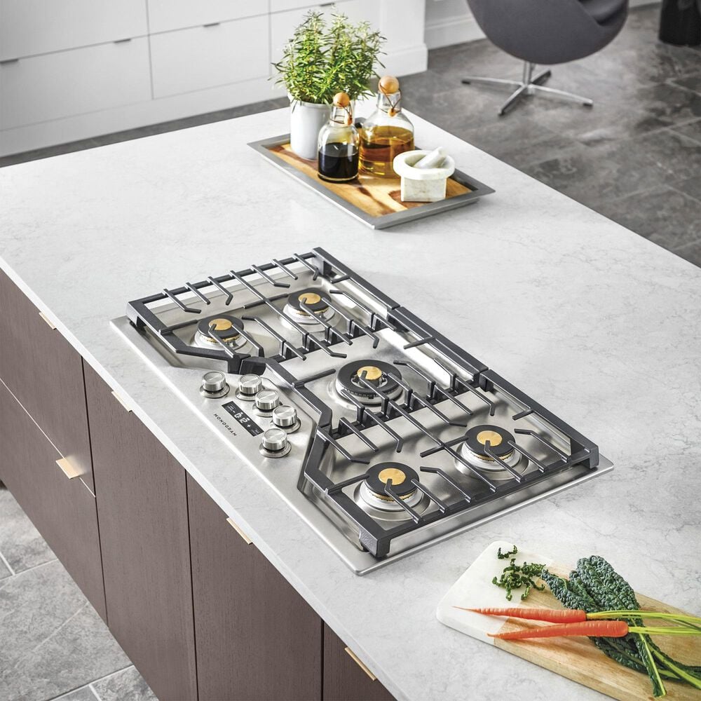 Monogram 36&quot; Gas Sealed Burner Cooktop in Stainless Steel, , large