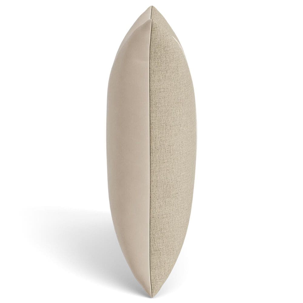 Ann Gish Echelon 24" x 24" Square Throw Pillow in Natural, , large