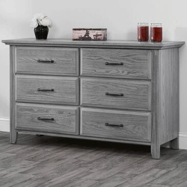 Oxford Baby Willowbrook 6 Drawer Dresser in Graphite Gray, , large