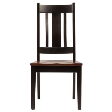 Fleming Furniture Co. Saber Mason Side Chair in Auburn and Onyx, , large