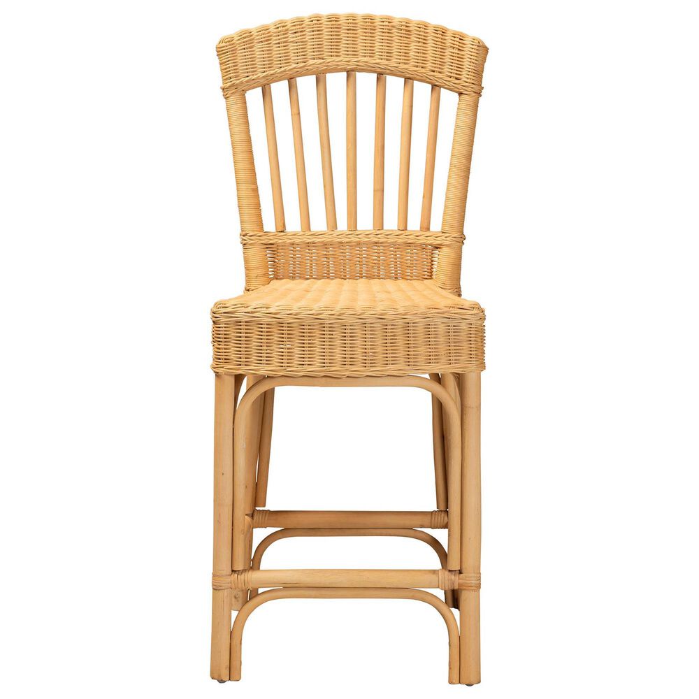 Baxton Studio Barito Counter Stool in Natural, , large