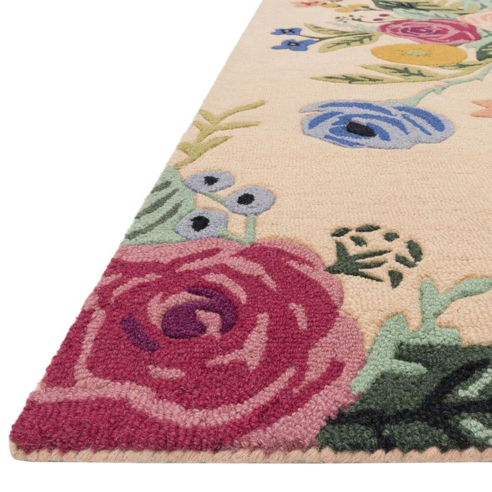 Rifle Paper Co. Les Fleurs LES-03 2&#39;3&quot; x 3&#39;9&quot; Scatter Rug, , large