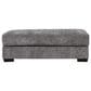 Michael Nicholas Designs Ottoman in Charcoal, , large