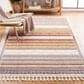 Safavieh Marrakesh Striped Southwestern 9" x 12" Grey and Multicolor Area Rug, , large