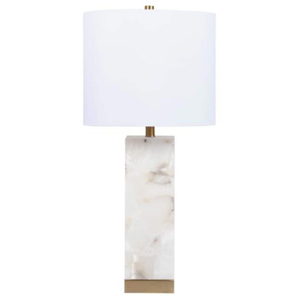 Ashley Linderfield Table Lamp in Alabaster and Gold, , large