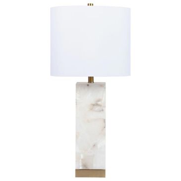 Ashley Linderfield Table Lamp in Alabaster and Gold, , large