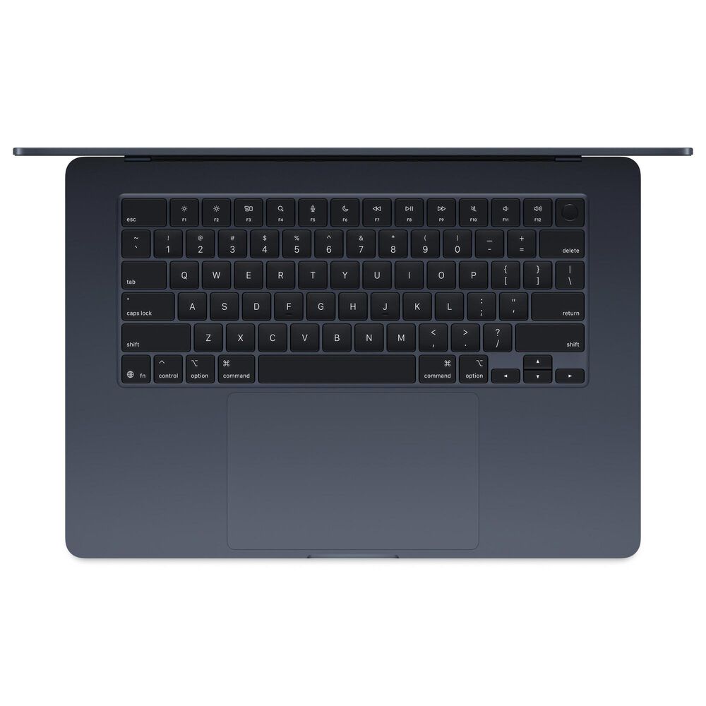 Apple MacBook Air 15.3&quot; Laptop - Apple M4 chip 10-core CPU - 24GB RAM - 10-core GPU - 512GB SSD in Midnight with 3-Year AppleCare+, , large