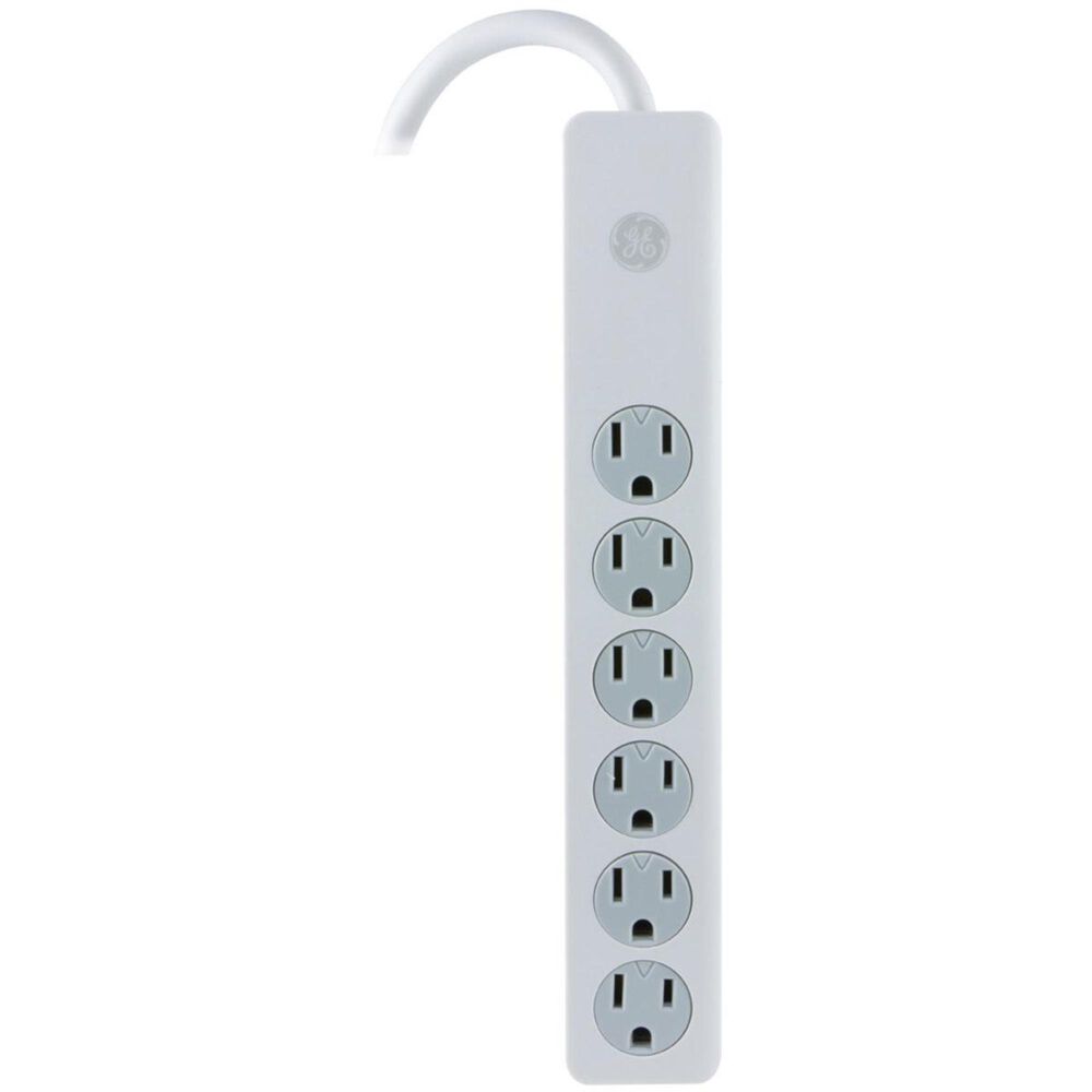 GE 6 Outlet Surge Protector, , large