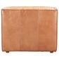 Moe"s Home Collection Luxe Leather Slipper Chair in Tan, , large