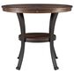 Linon Home Decor Franklin Side Table in Umber Brown and Black, , large