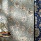Surya Theodora 5" x 8" Aqua, Charcoal, Wheat and Oatmeal Area Rug, , large