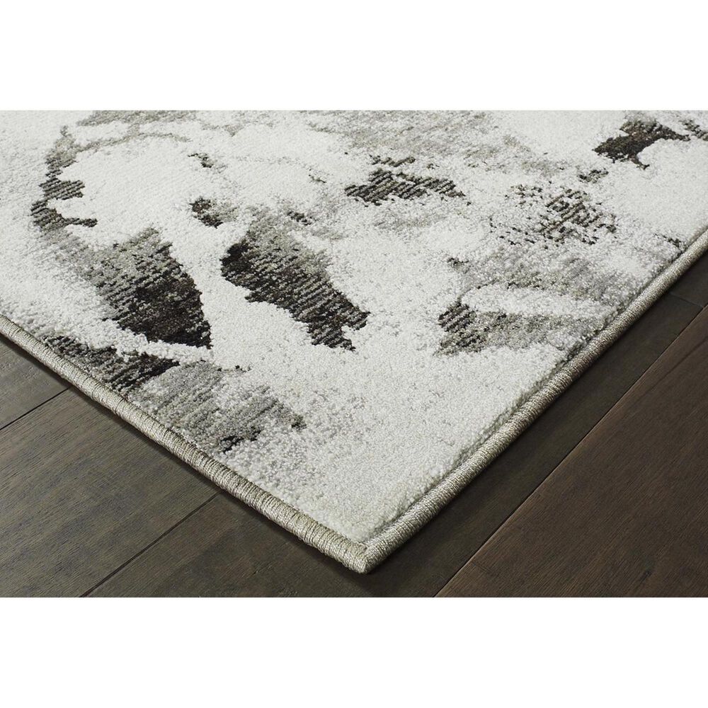 Oriental Weavers Evolution 8035B 10&#39; x 13&#39;2&quot; Charcoal Area Rug, , large