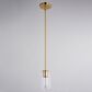 Vaxcel Beverly 1-Light Pendant in Muted Brass, , large
