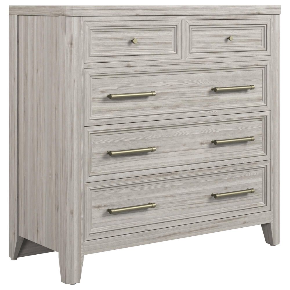 Eastern Shore Carlson 5-Drawer Chest in Washed Linen, , large