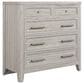 Eastern Shore Carlson 5-Drawer Chest in Washed Linen, , large