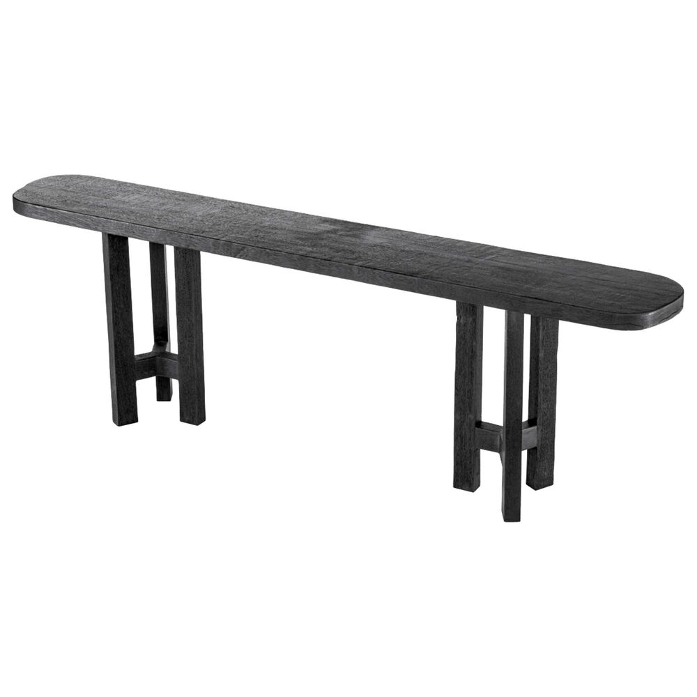 Eichholtz Corpoation Usa Libertine Console Table Top in Burnt Meranti, , large