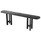 Eichholtz Corpoation Usa Libertine Console Table Top in Burnt Meranti, , large